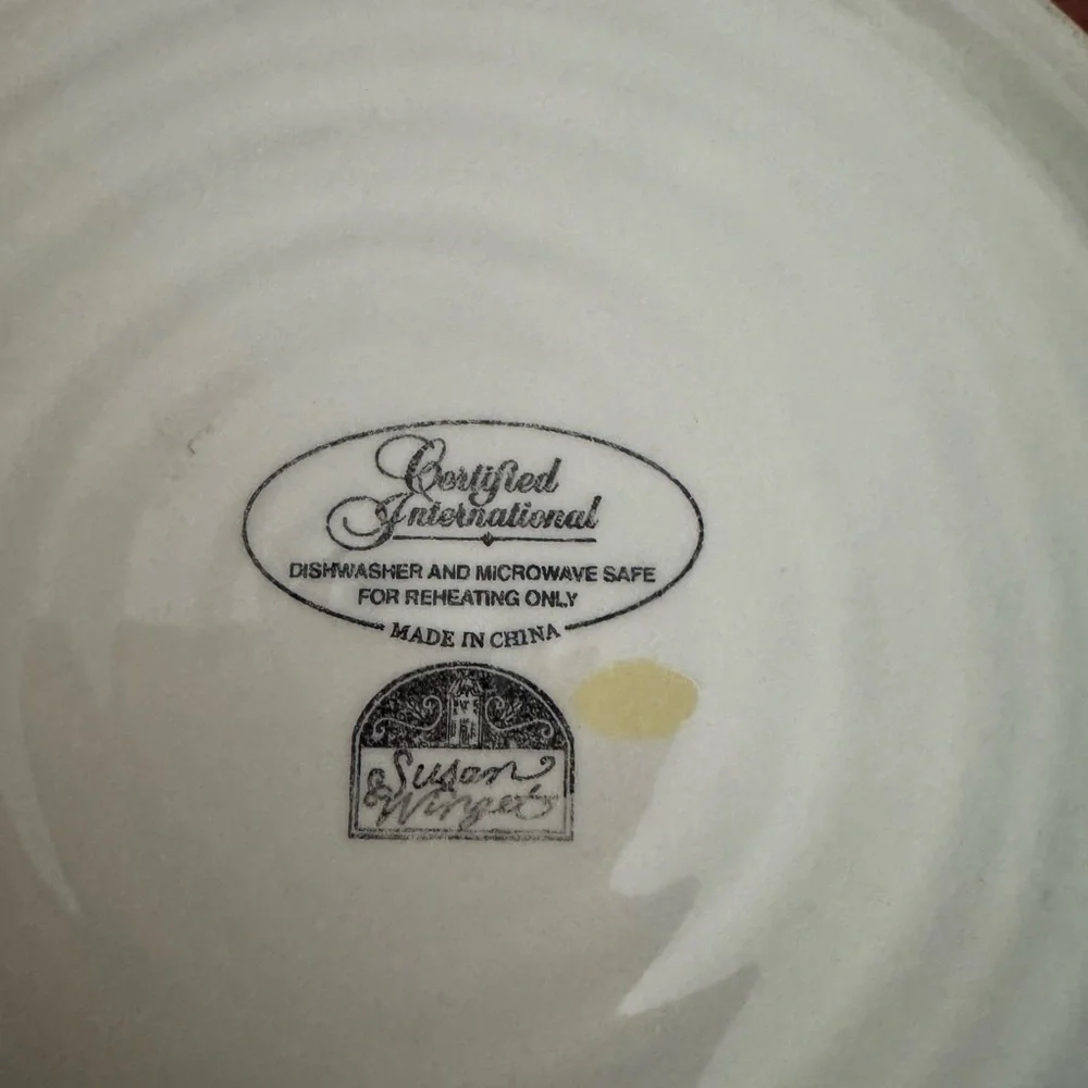 Susan Winget Colorful Rooster Decorative Plate